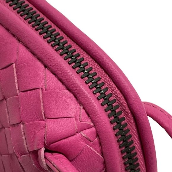 Auth BOTTEGA VENETA Nodini - Pink Leather B********* Shoulder Bag - Picture 7 of 14